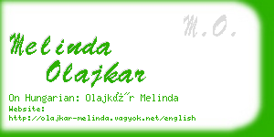 melinda olajkar business card